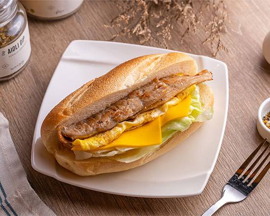 叁食里肌豬排維也納軟法