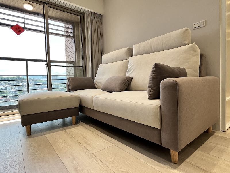 客戶實拍 - 米色沙發